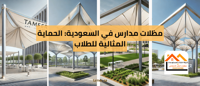 مظلات مدارس